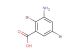 3-amino-2,5-dibromobenzoic acid