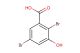 2,5-dibromo-3-hydroxybenzoic acid