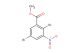 methyl 2,5-dibromo-3-nitrobenzoate