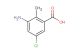 3-amino-5-chloro-2-methylbenzoic acid