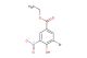 ethyl 3-bromo-4-hydroxy-5-nitrobenzoate