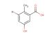 3-bromo-5-hydroxy-2-methylbenzoic acid