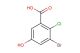 3-bromo-2-chloro-5-hydroxybenzoic acid