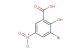 3-bromo-2-hydroxy-5-nitrobenzoic acid