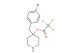 4-(4-bromobenzyl)piperidin-4-ol 2,2,2-trifluoroacetate