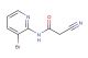 N-(3-bromopyridin-2-yl)-2-cyanoacetamide