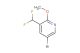 5-bromo-3-(difluoromethyl)-2-methoxypyridine