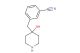 3-((4-hydroxypiperidin-4-yl)methyl)benzonitrile