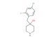4-(4-chloro-2-fluorobenzyl)piperidin-4-ol