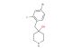 4-(4-bromo-2-fluorobenzyl)piperidin-4-ol