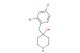 4-(2-bromo-4-chlorobenzyl)piperidin-4-ol