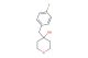 4-(4-fluorobenzyl)tetrahydro-2H-pyran-4-ol