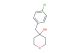 4-(4-chlorobenzyl)tetrahydro-2H-pyran-4-ol