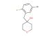 4-(5-bromo-2-fluorobenzyl)tetrahydro-2H-pyran-4-ol