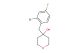 4-(2-bromo-4-fluorobenzyl)tetrahydro-2H-pyran-4-ol