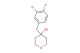 4-(3,4-dichlorobenzyl)tetrahydro-2H-pyran-4-ol