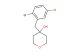 4-(2-bromo-5-chlorobenzyl)tetrahydro-2H-pyran-4-ol