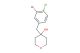 4-(3-bromo-4-chlorobenzyl)tetrahydro-2H-pyran-4-ol