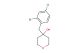 4-(2-bromo-4-chlorobenzyl)tetrahydro-2H-pyran-4-ol