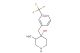 3-methyl-4-(3-(trifluoromethyl)benzyl)piperidin-4-ol