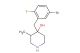 4-(5-bromo-2-fluorobenzyl)-3-methylpiperidin-4-ol