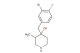 4-(3-bromo-4-fluorobenzyl)-3-methylpiperidin-4-ol