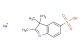 2,3,3-trimethyl-3H-indole-5-sulfonic acid, sodium salt