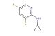 N-cyclopropyl-3,5-difluoropyridin-2-amine
