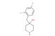 4-(2,4-difluorobenzyl)piperidin-4-ol