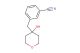 3-((4-hydroxytetrahydro-2H-pyran-4-yl)methyl)benzonitrile