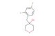 4-(2,4-difluorobenzyl)tetrahydro-2H-pyran-4-ol