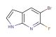 5-bromo-6-fluoro-1H-pyrrolo[2,3-b]pyridine