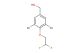 (3,5-dibromo-4-(2,2-difluoroethoxy)phenyl)methanol