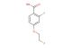 2-fluoro-4-(2-fluoroethoxy)benzoic acid