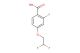 4-(2,2-difluoroethoxy)-2-fluorobenzoic acid