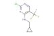 2-chloro-N-(cyclopropylmethyl)-5-(trifluoromethyl)pyrimidin-4-amine