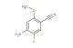 4-amino-5-fluoro-2-methoxybenzonitrile
