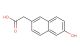 2-(6-hydroxynaphthalen-2-yl)acetic acid