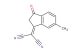 2-(6-methyl-3-oxo-2,3-dihydro-1H-inden-1-ylidene)malononitrile