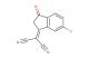 2-(6-fluoro-3-oxo-2,3-dihydro-1H-inden-1-ylidene)malononitrile