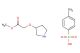 methyl 2-(pyrrolidin-3-yloxy)acetate 4-methylbenzenesulfonate