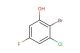 2-bromo-3-chloro-5-fluorophenol