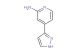 4-(1H-pyrazol-3-yl)pyridin-2-amine