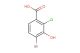 4-bromo-2-chloro-3-hydroxybenzoic acid