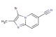 3-bromo-2-methylimidazo[1,2-a]pyridine-6-carbonitrile