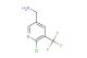 (6-chloro-5-(trifluoromethyl)pyridin-3-yl)methanamine