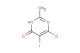 6-chloro-5-iodo-2-methylpyrimidin-4(3H)-one