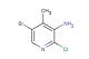5-bromo-2-chloro-4-methylpyridin-3-amine