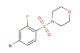 4-((4-bromo-2-fluorophenyl)sulfonyl)morpholine