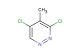 3,5-dichloro-4-methylpyridazine